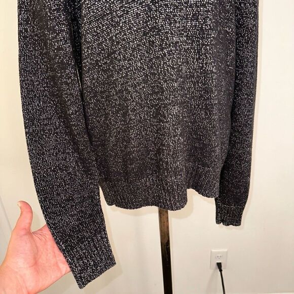 INC International Concepts Womens Marled Knit Pullover Sweater Shawl Collar - Picture 4 of 11